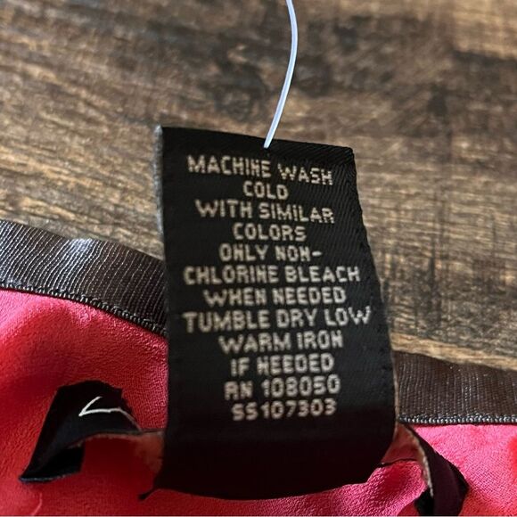 Lane Bryant Orange/Coral Print High/Low Ruffle Hem Pull On Skirt Size 18/20 NWT - Picture 9 of 10